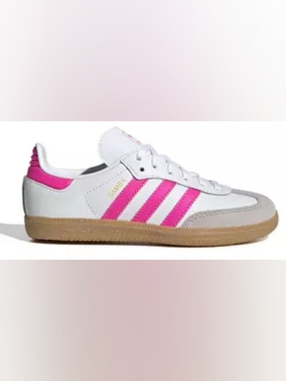 adidas Originals Samba OG "White/Lucid Pink/Gum"